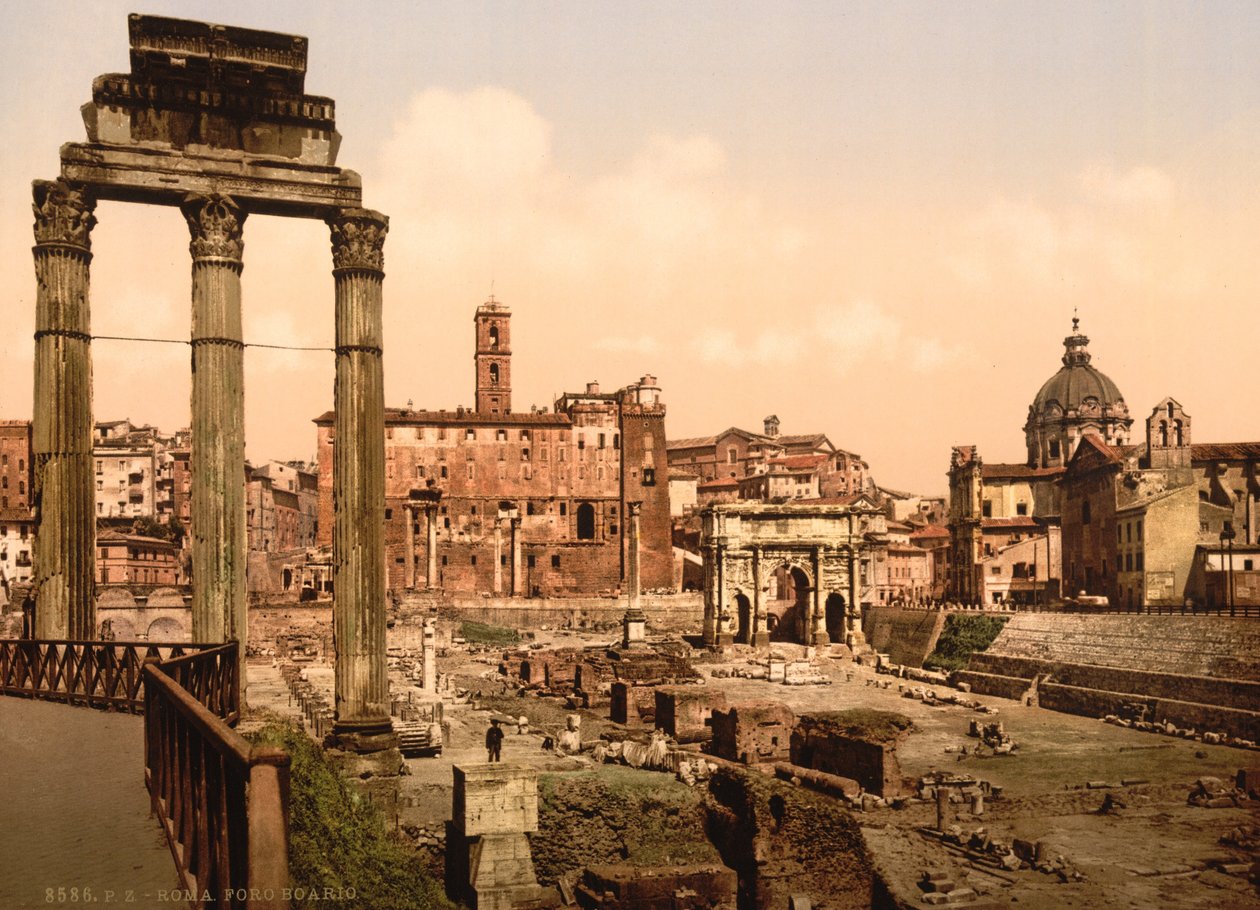 Forum Romano, Řím, Itálie, kolem 1890-1900 od Unbekannt Unbekannt