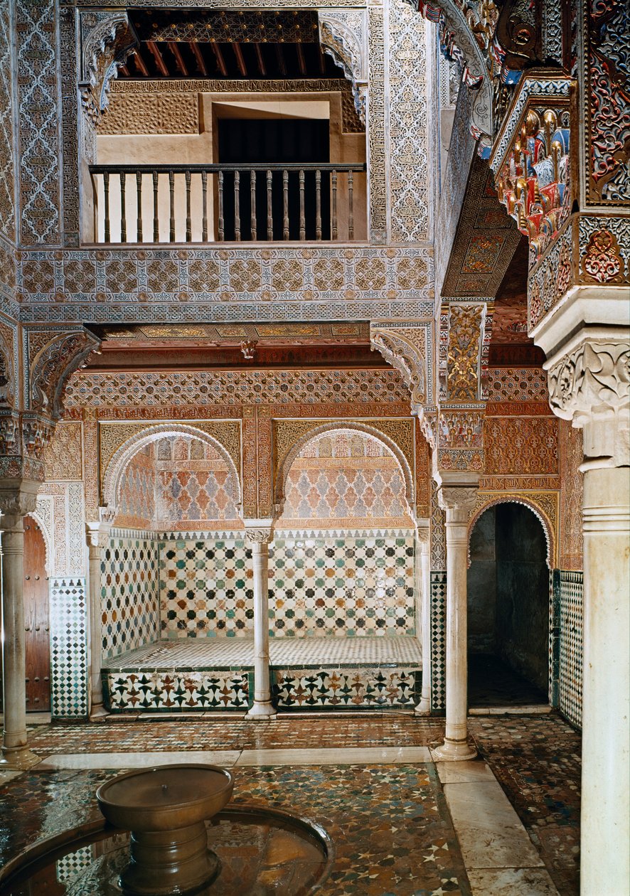 Hall of the Beds, palác Nazaries, Alhambra od Unbekannt Unbekannt