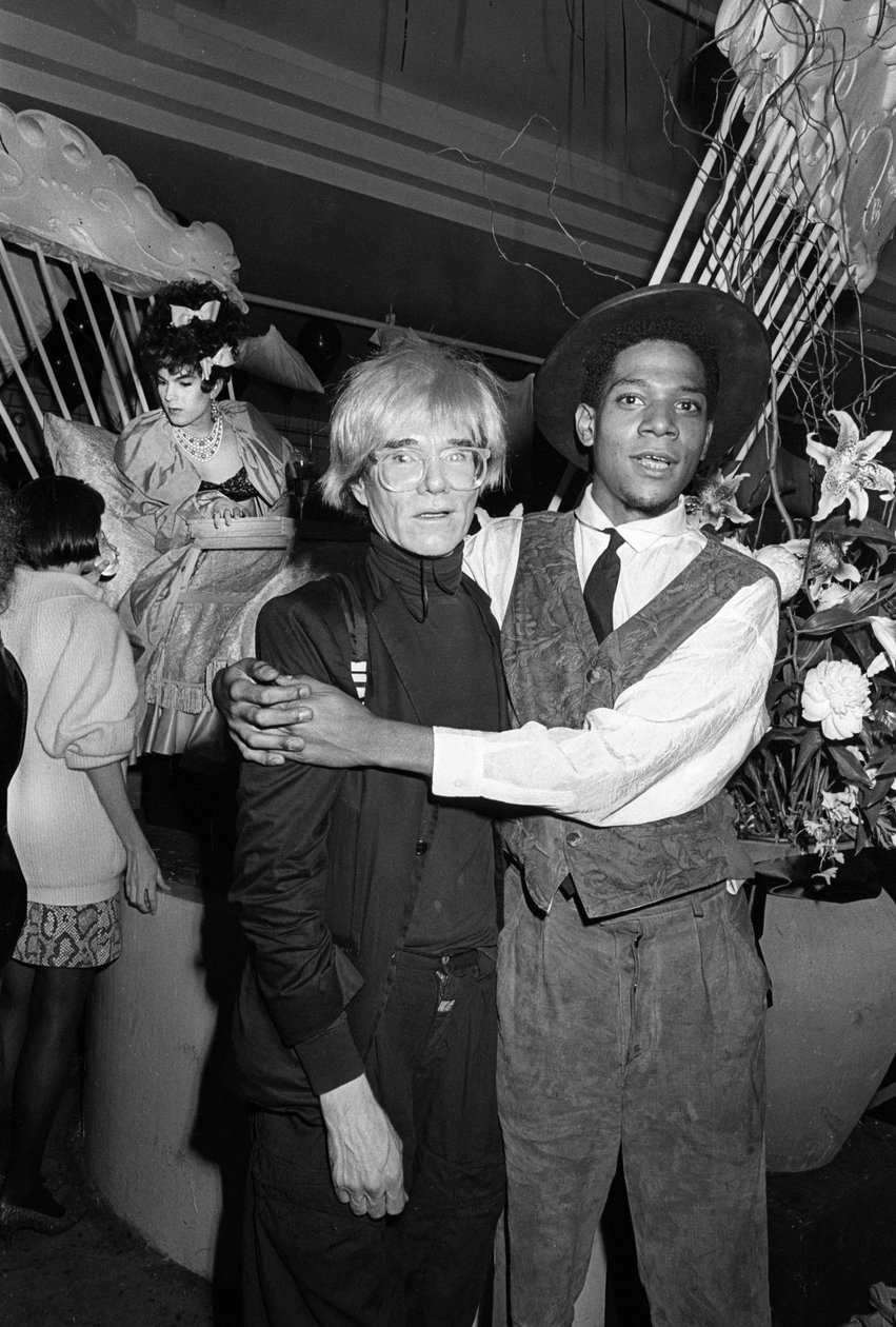 Jean-Michel Basquiat a Andy Warhol, oblast, New York, 1984 od Unbekannt Unbekannt