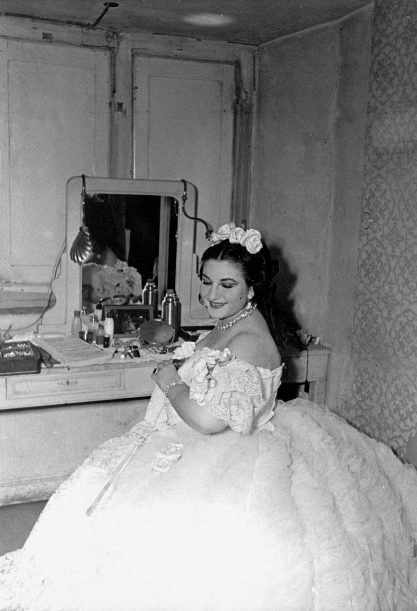 Maria Callas v "La Traviata", Parma, 1951 od Unbekannt Unbekannt