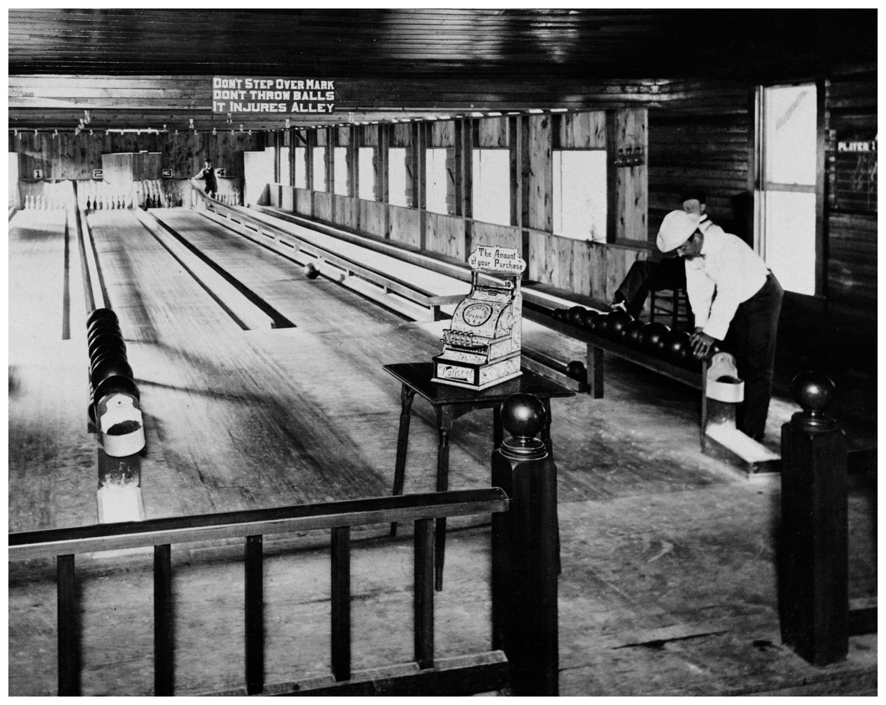 Bowlingové dráhy Olentangy Park, Columbus, Ohio od Unbekannt Unbekannt