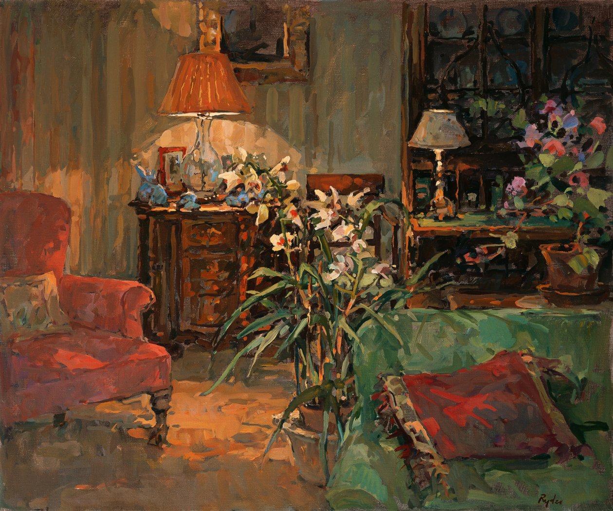 Orchidej od Lamplight od Unbekannt Unbekannt
