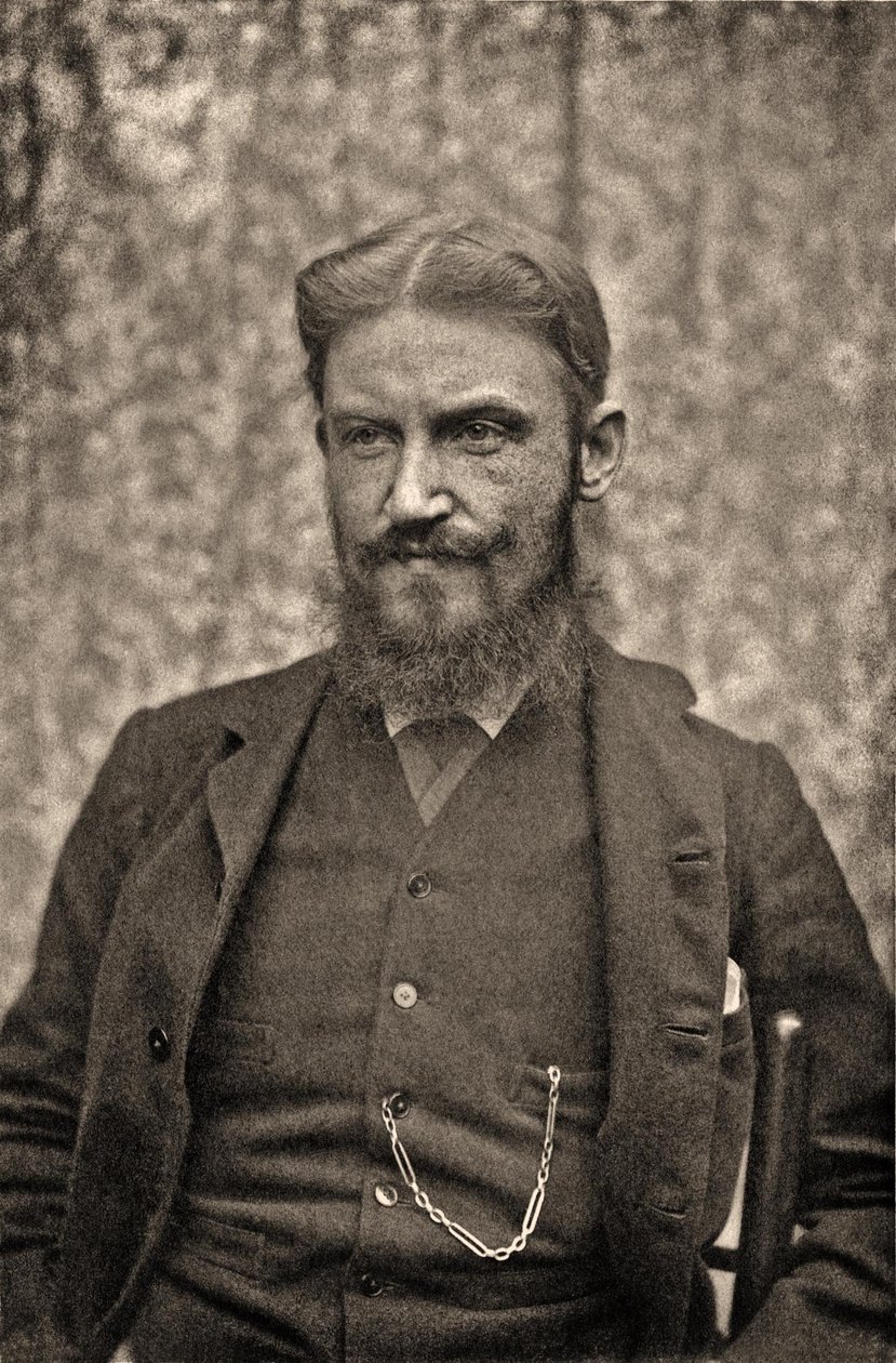 Portrét George Bernarda Shawa, kolem roku 1889 od Unbekannt Unbekannt