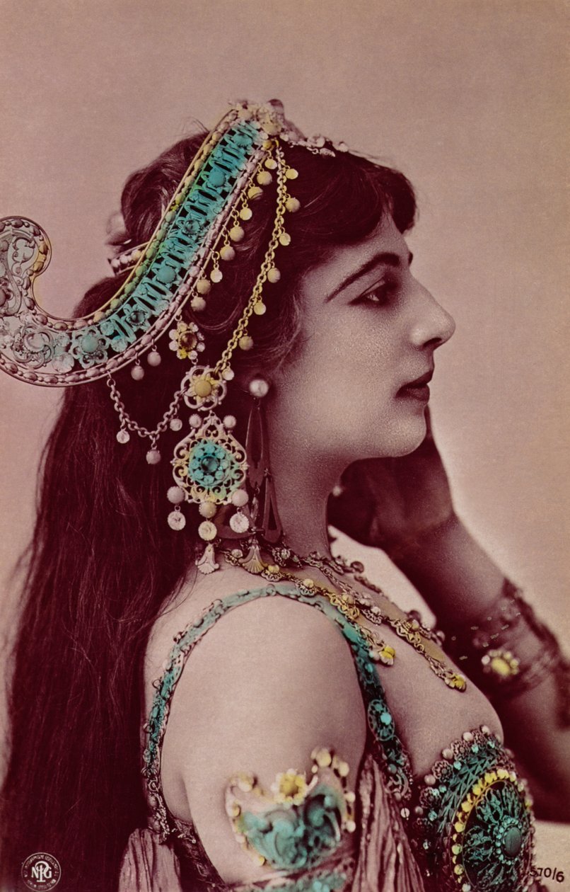 Pohlednice Mata Hari od Unbekannt Unbekannt