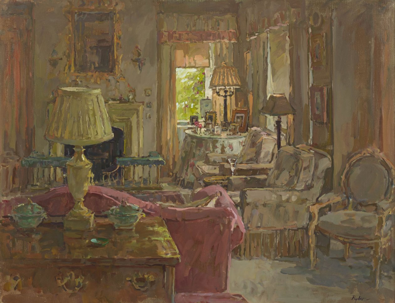 Sunlit Blind od Unbekannt Unbekannt