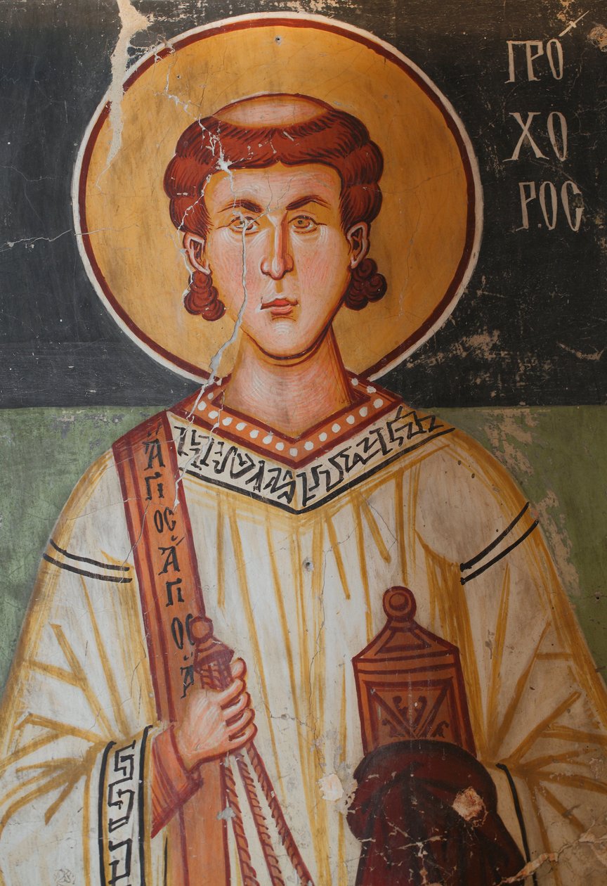 Byzantská freska z 15. století od Unbekannt Unbekannt