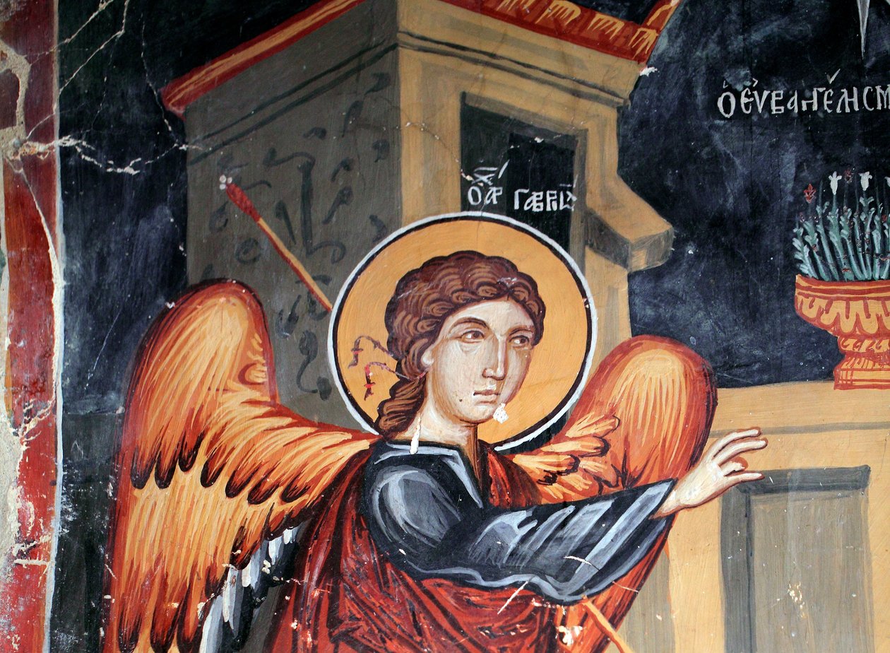 Byzantská freska z 15. století od Unbekannt Unbekannt