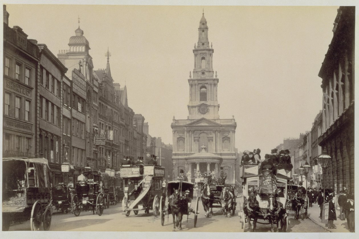 The Strand, kolem roku 1880 od Unbekannt Unbekannt