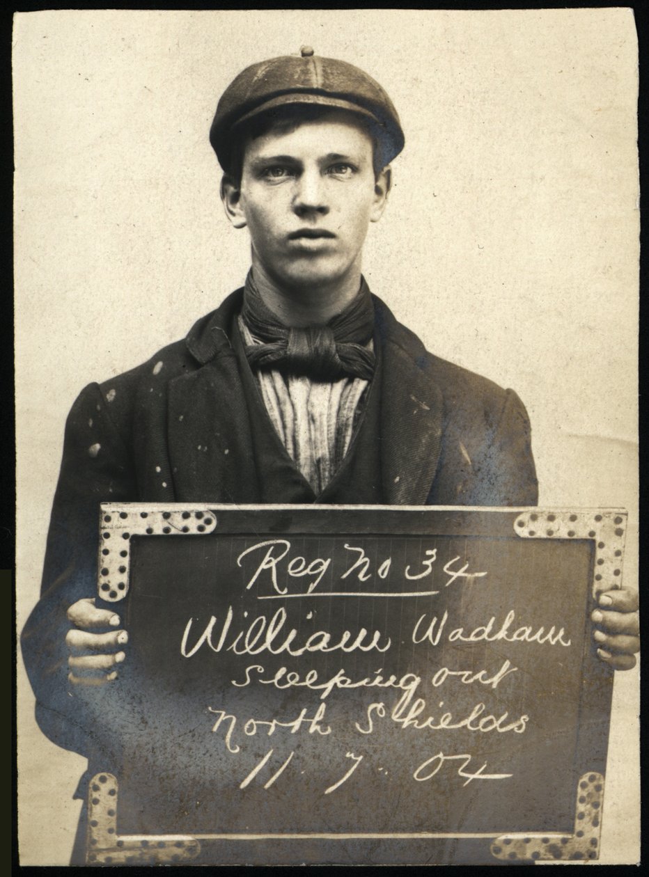 William Wadham, zatčen za tvrdý spánek, North Shields, Velká Británie, 1904 od Unbekannt Unbekannt