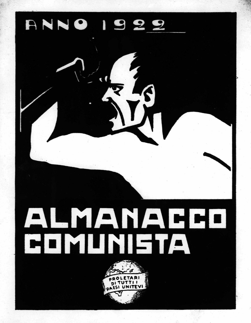 Propagandistický plakát Italské komunistické strany (PCI) z roku 1922: almanach. od Alec Hunter