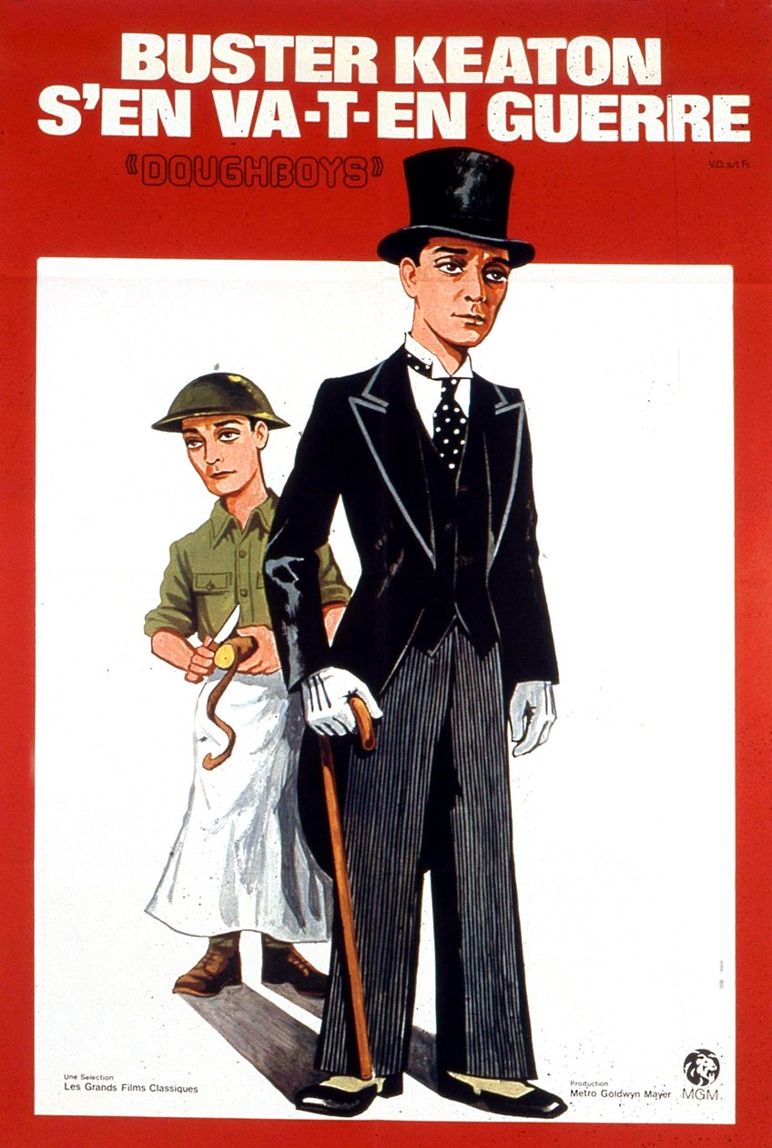 Filmový plakát Doughboys od Edwarda Sedgwicka s Busterem Keatonem a Sally Eilersovou 1930 od Unbekannt