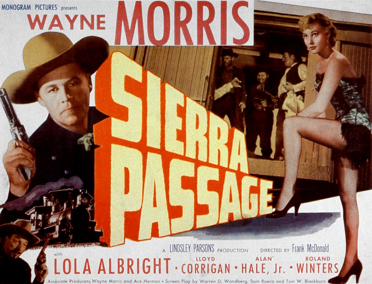 Filmový plakát Sierra Passage od FrankMcDonalda s Waynem Morrisem a Lolou Albrightovou 1951 od Unbekannt