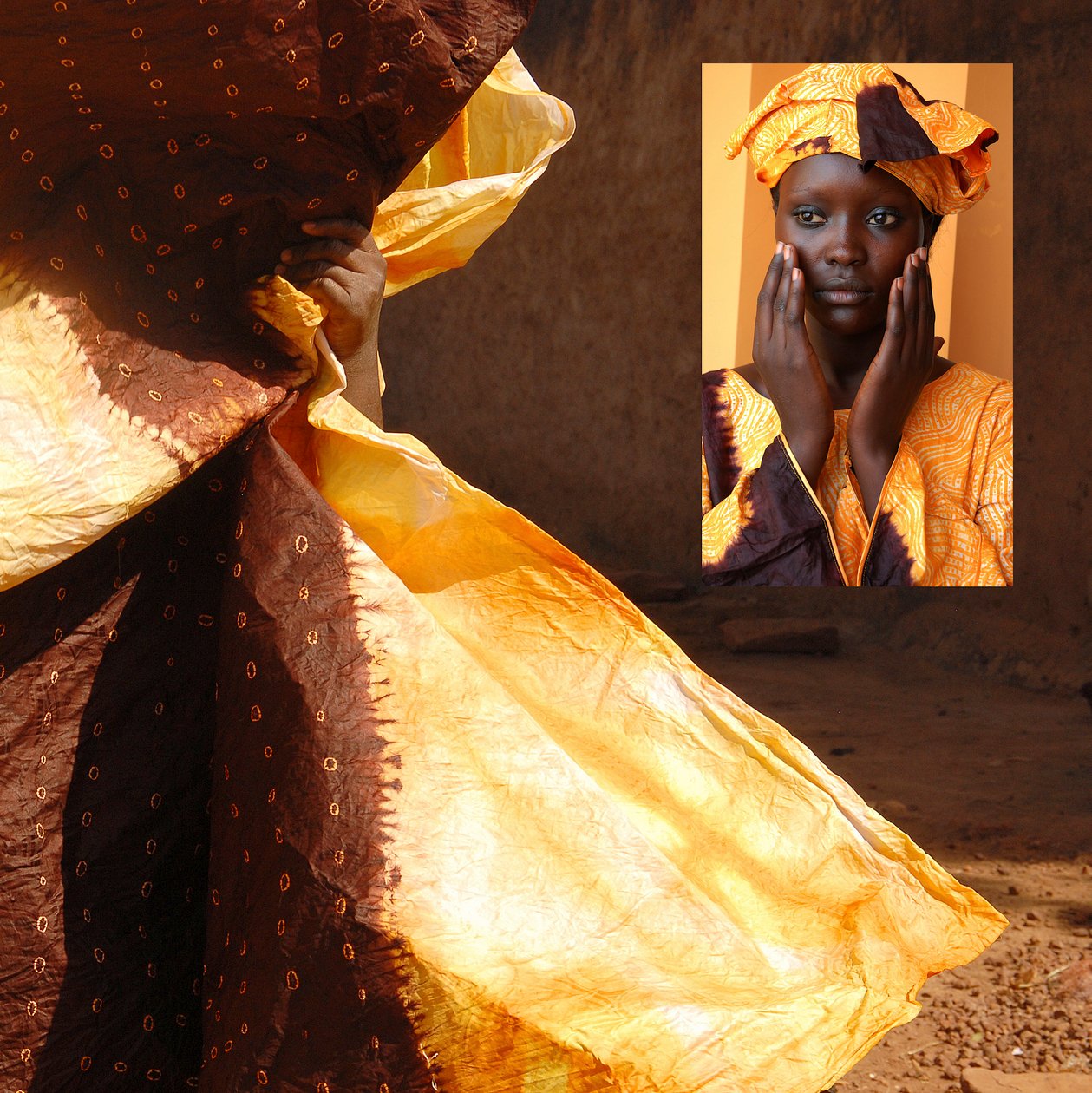African-prints 35, 2009 (foto) od Unbekannter Künstler