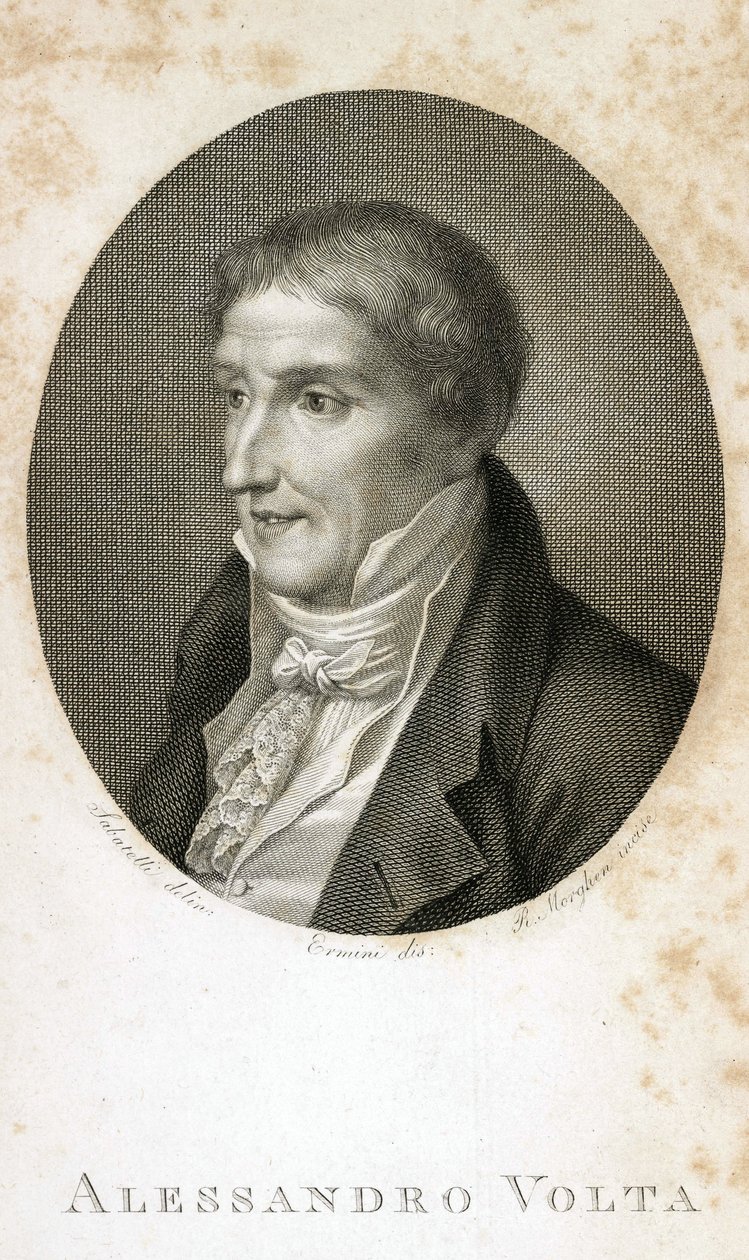 Alessandro Volta (comte Alessandro Giuseppe Anastasio Volta od Unbekannt