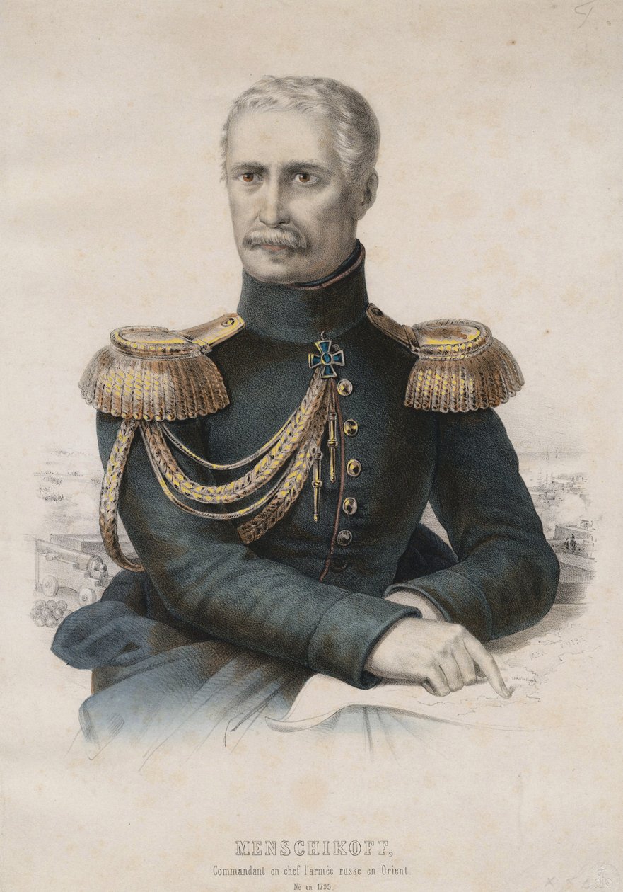 Alexandra Sergejevič Menčikov - Princ Alexander Sergejevič Menšikov od Unbekannt