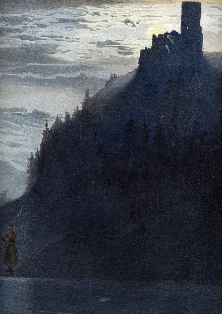 Alegorie „Deutschlandlied“, kolem roku 1900 (ilustrace) od Unbekannter Künstler