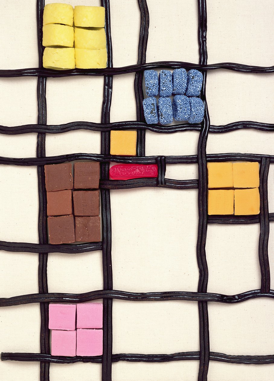 Allsorts 1 (Mondrianin jälkeen) 2003 (kuva) od Unbekannter Künstler