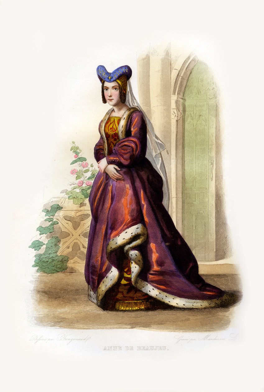 Anne de Beaujeu od Unbekannter Künstler