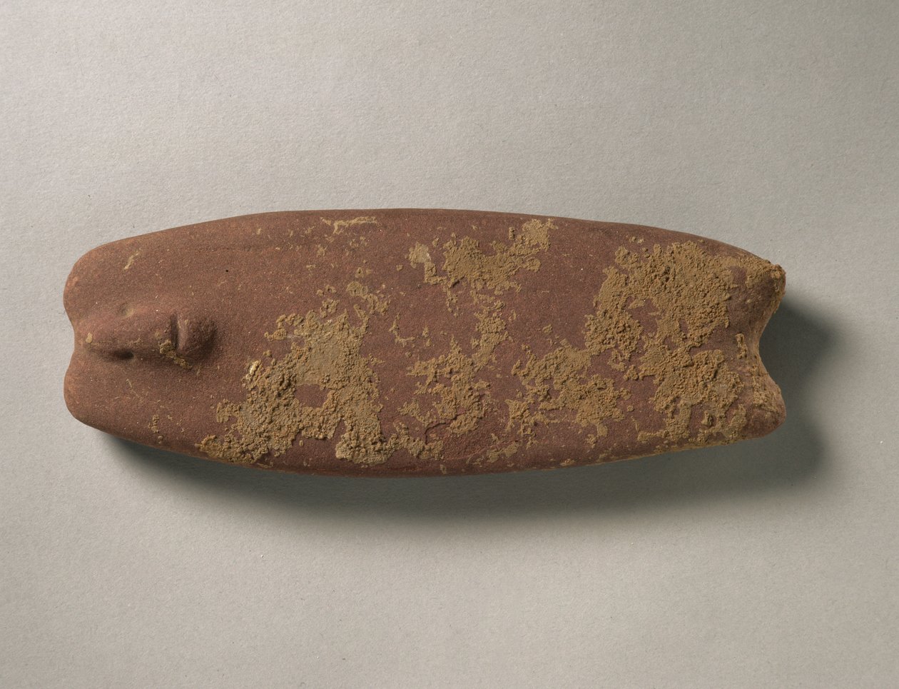 Antropomorfní paleta, predynastický egyptský, cca 5. tisíciletí př. n. l. (pískovec) od Unbekannt