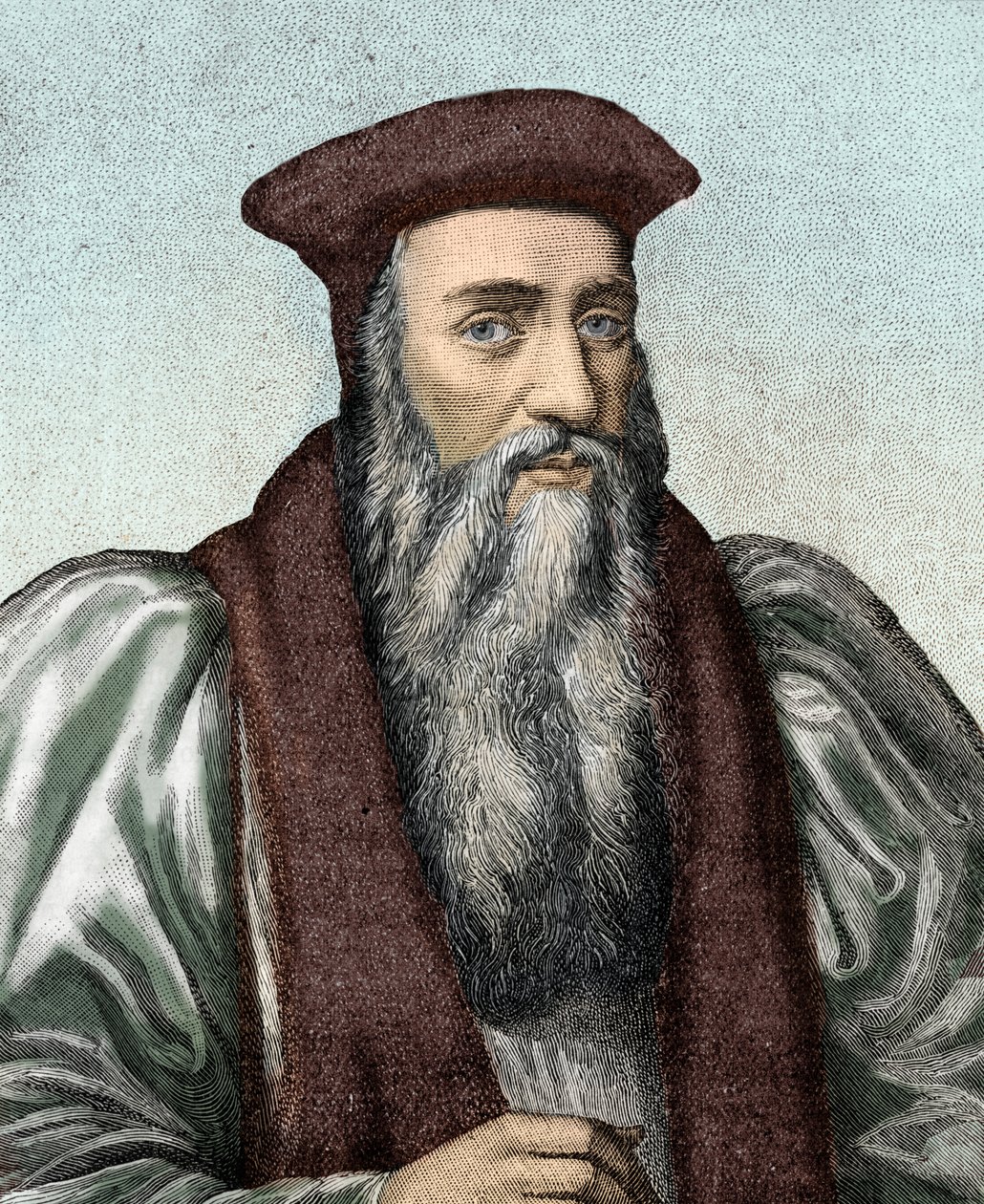 Arcibiskup Thomas Cranmer od Unbekannter Künstler