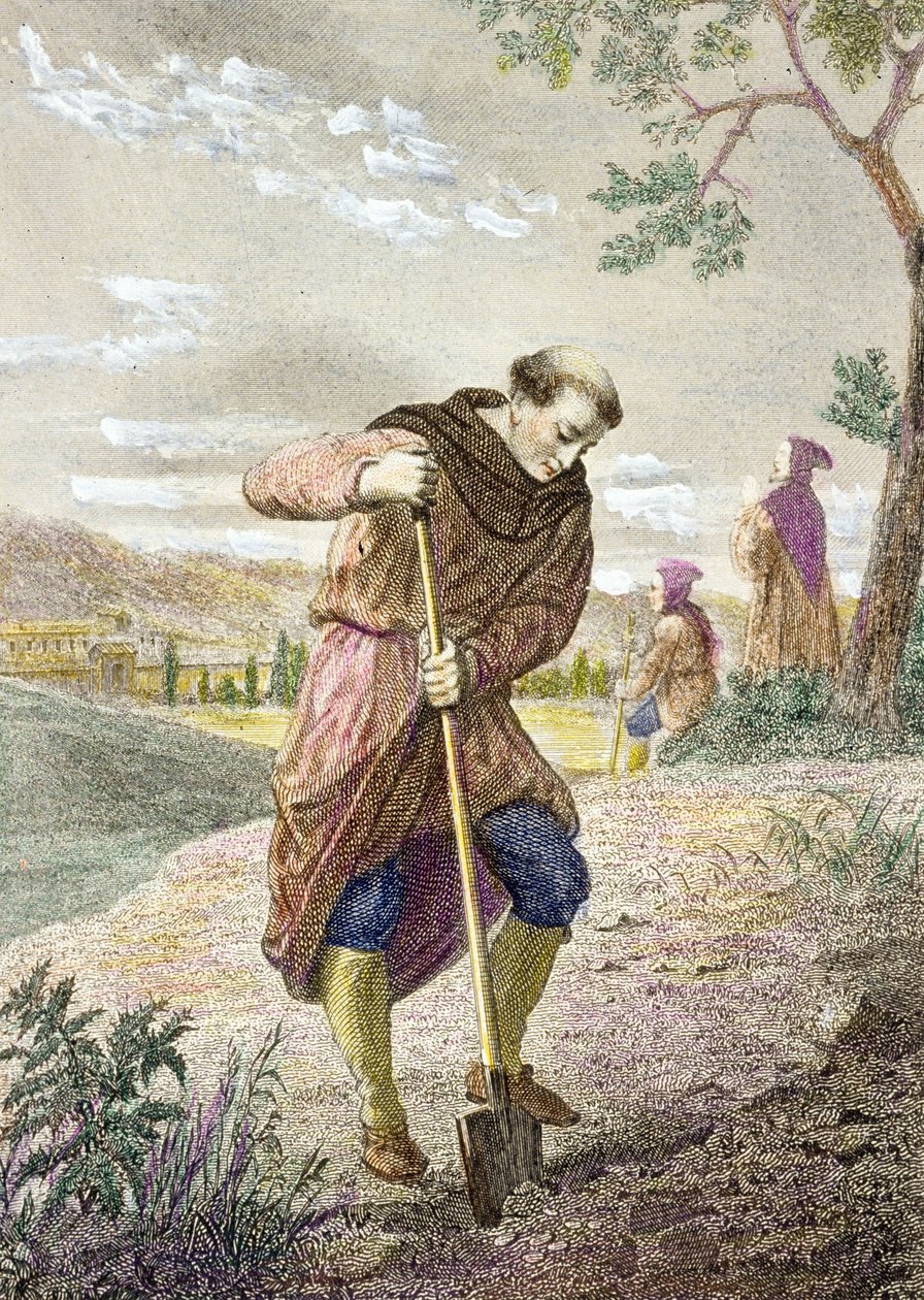 Armand Jean Le Bouthillier de Rance (1626-1700), opat a zakladatel trapistických cisterciáků. od Unbekannter Künstler