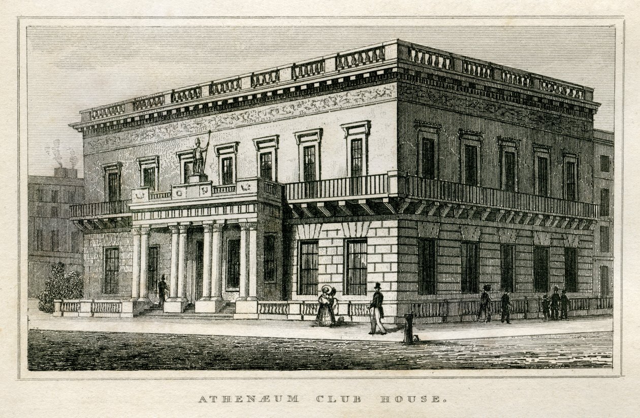 Klubový dům Athenaeum od Unbekannt