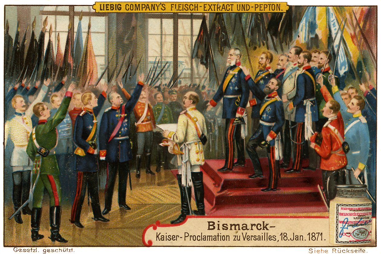 Bismarck ve Versailles od Unbekannt