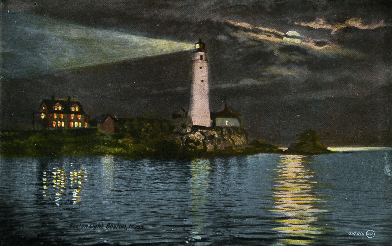 Boston: Boston Light od Unbekannter Künstler