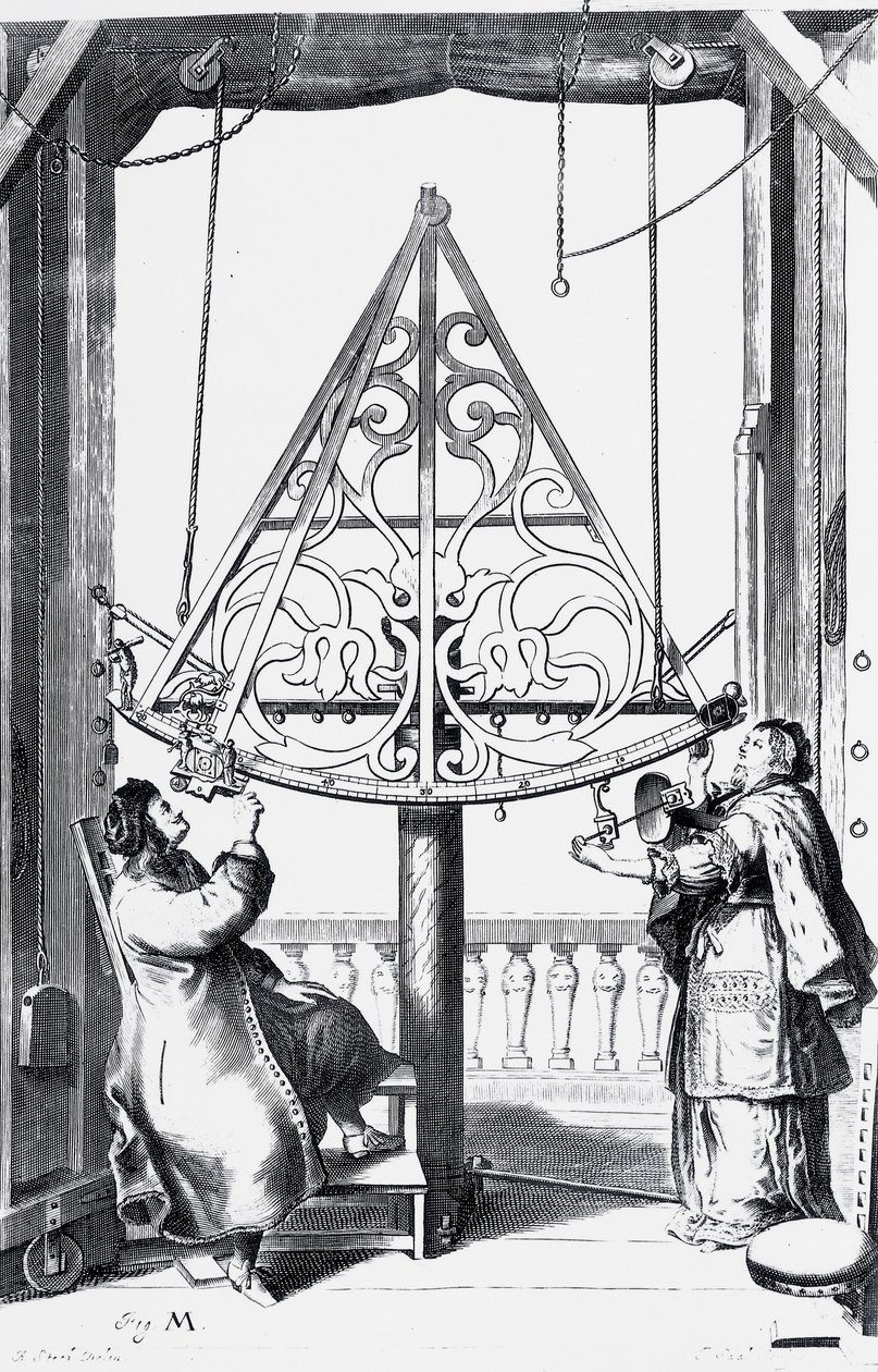 Mosazný sextant, c 1658-1673 od Unbekannt