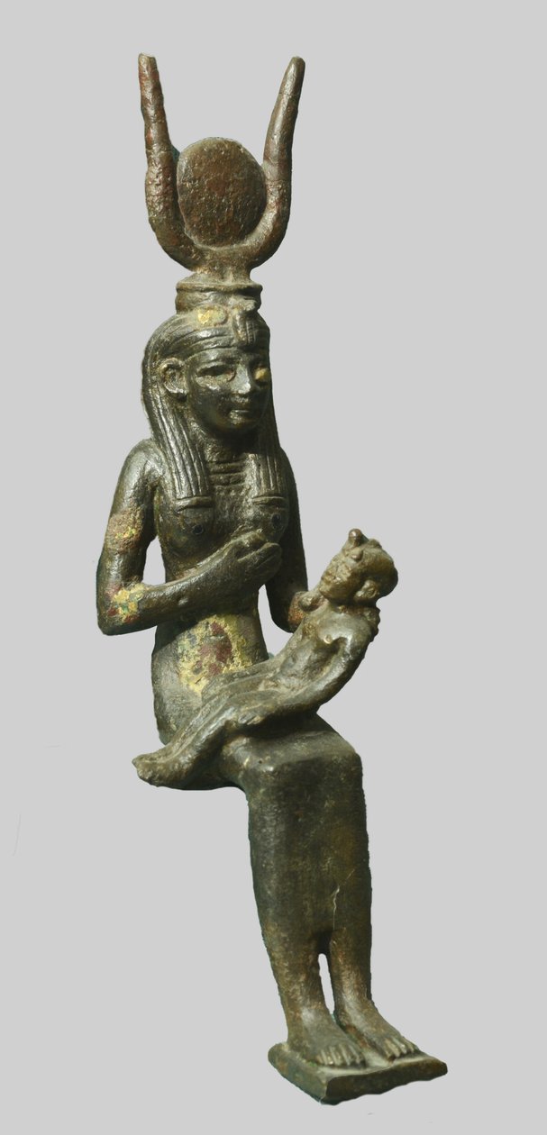 Bronzová socha egyptské bohyně od Unbekannt