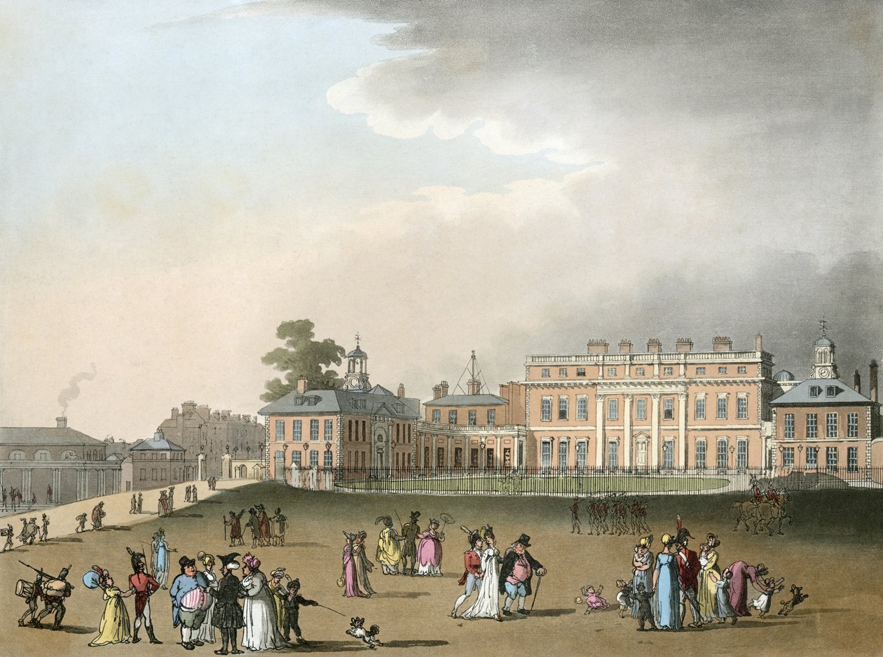 Buckinghamský palác od Unbekannter Künstler