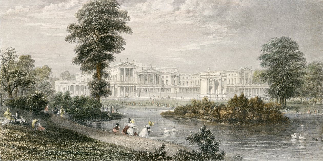 Buckinghamský palác od Unbekannter Künstler