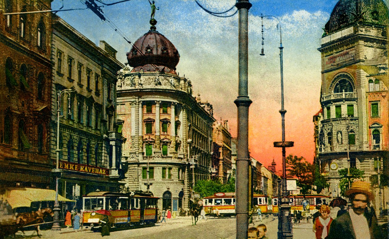 Budapešť, Maďarsko od Unbekannter Künstler