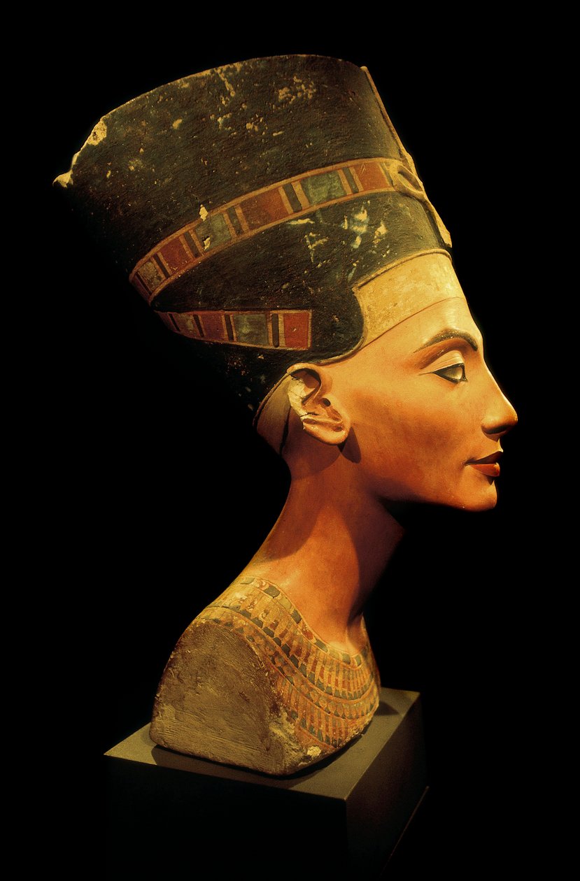 Busta egyptské královny Nefertiti od Unbekannt