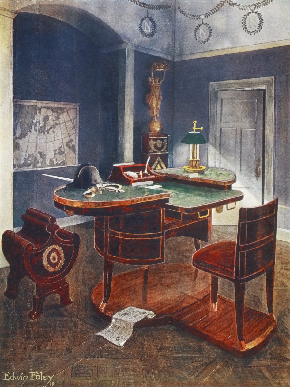 Kancelář kampaně Napoleona, Château de Malmaison od Alec Hunter