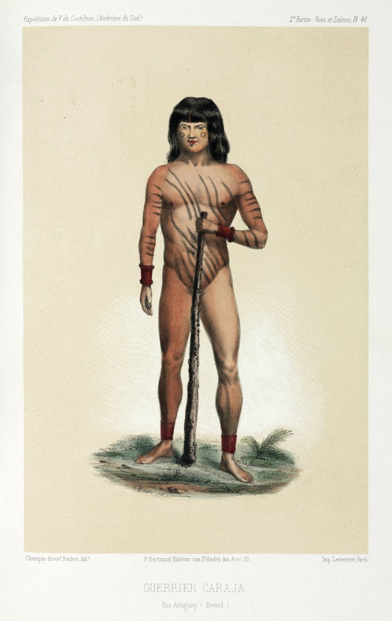 Caraja warrior, Brazílie od Unbekannt