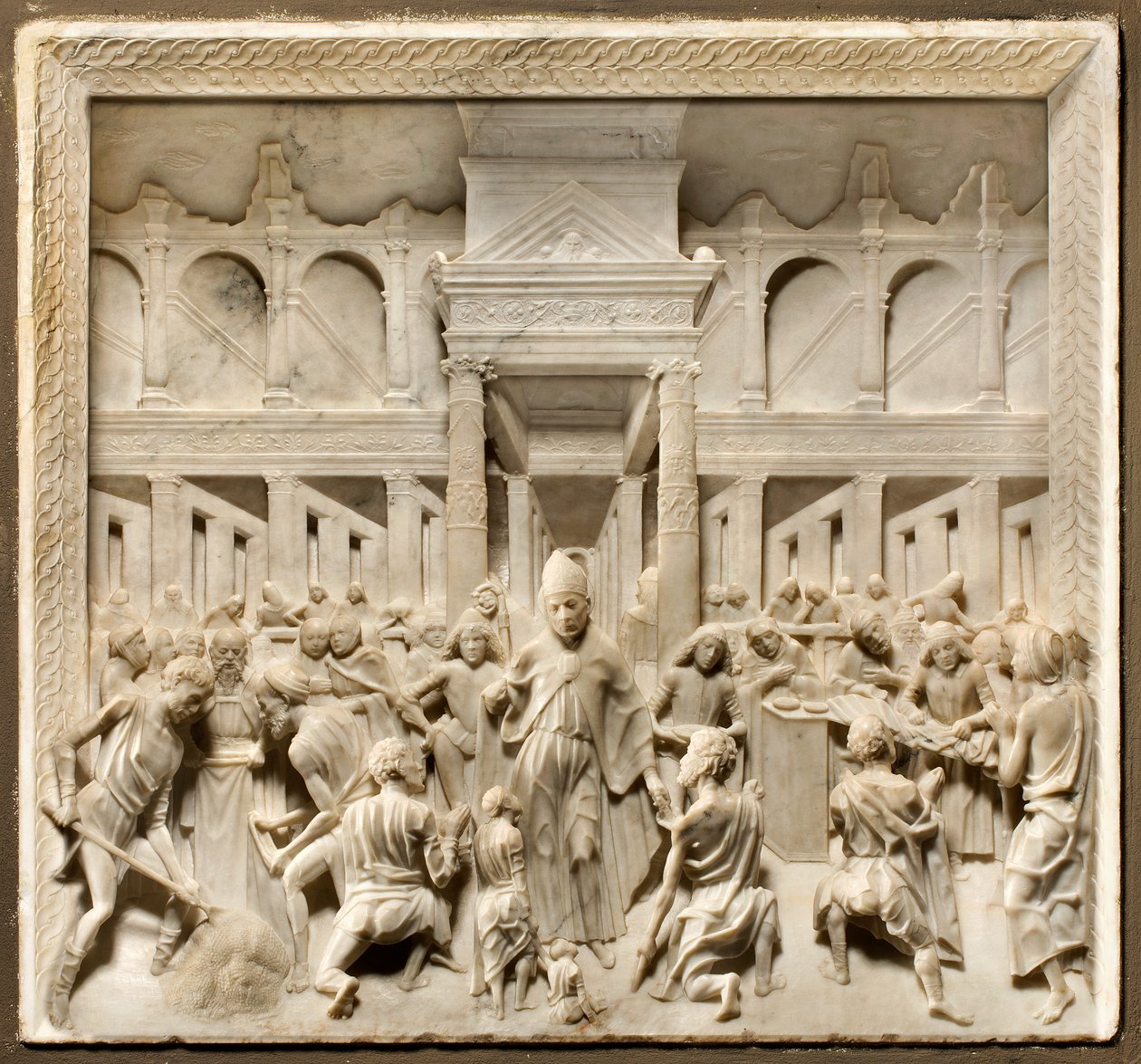 Centrální loď, Giovanni Antonio Amadeo 1481-84, Sant