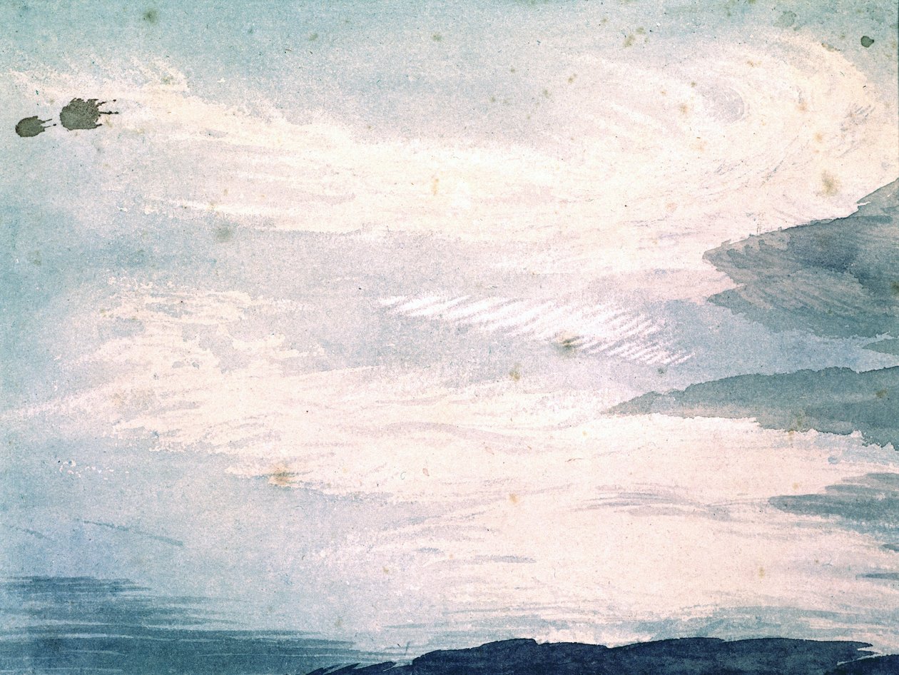 Cloudová studie od Luka Howarda, c 1808-1811 od Unbekannter Künstler