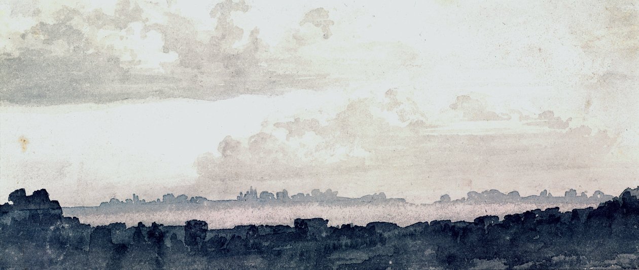 Cloudová studie od Luka Howarda, c 1808-1811 od Unbekannter Künstler