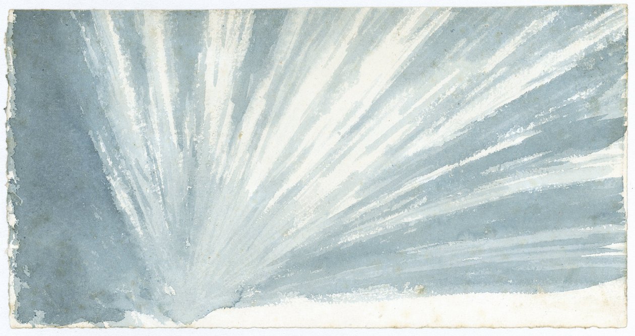 Studie mraků od Luka Howarda, asi 1808-1811 od Unbekannter Künstler