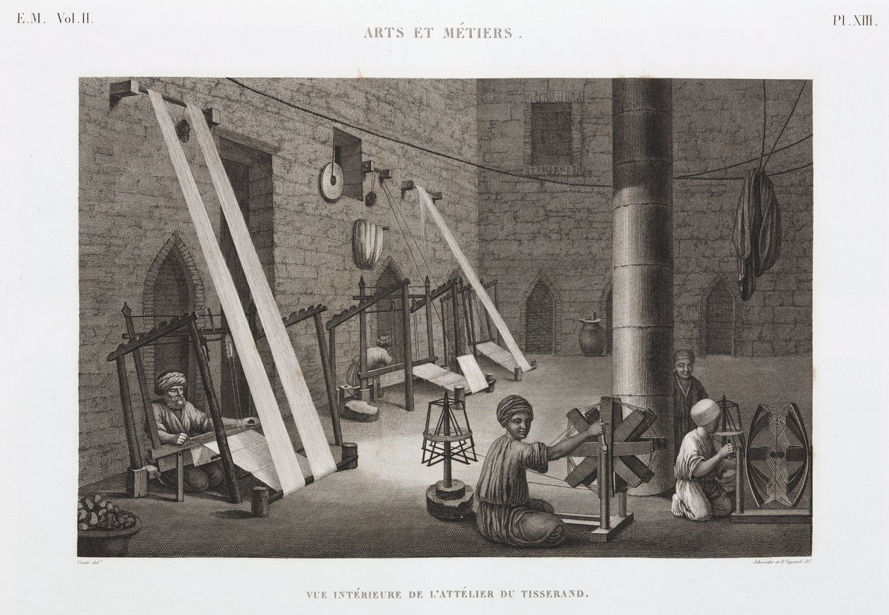 Cotton & Silk, Weaving Weaver