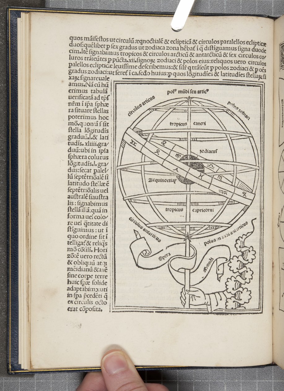 The Sphere of the World od Joannes de Sacro Bosco (fl.1230) od Unbekannt