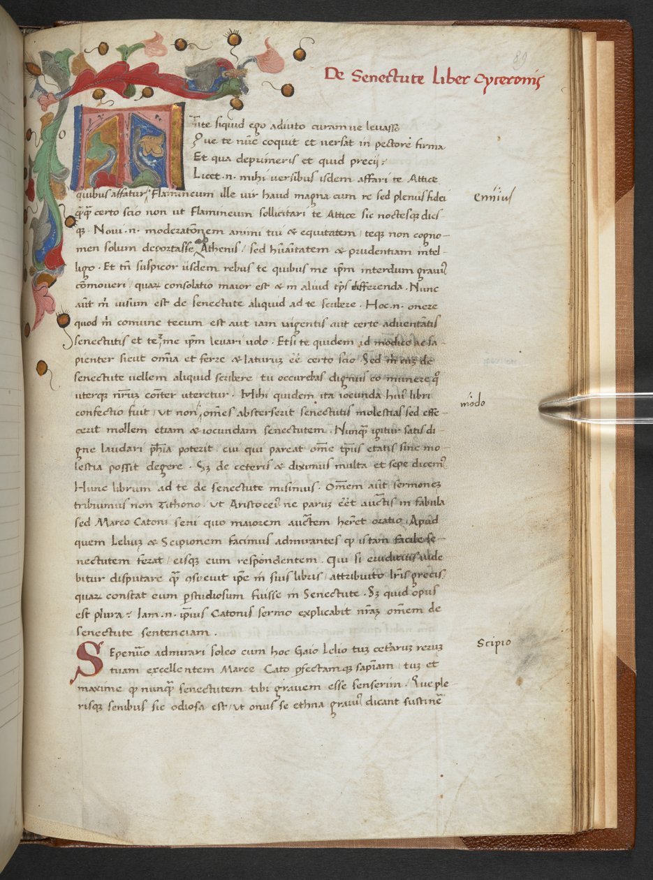 O stáří Marcus Tullius Cicero od Unbekannter Künstler