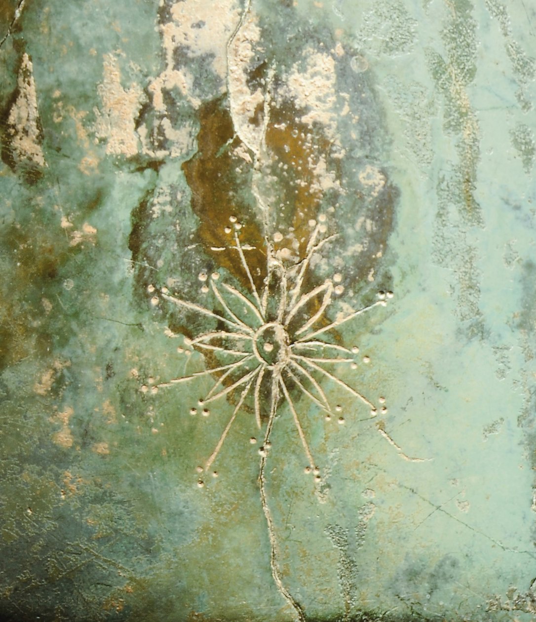 Detail helmy Crosby Garrett, konec 1.-2. století našeho letopočtu od Unbekannt