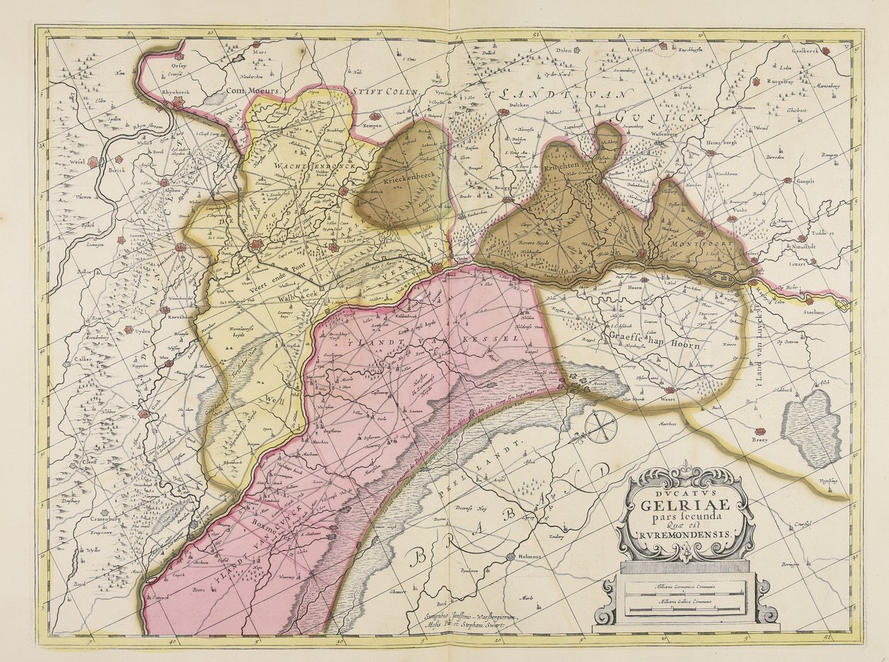 Ducatus Gelriae pars secunda quae est Ruremondensis od Unbekannter Künstler