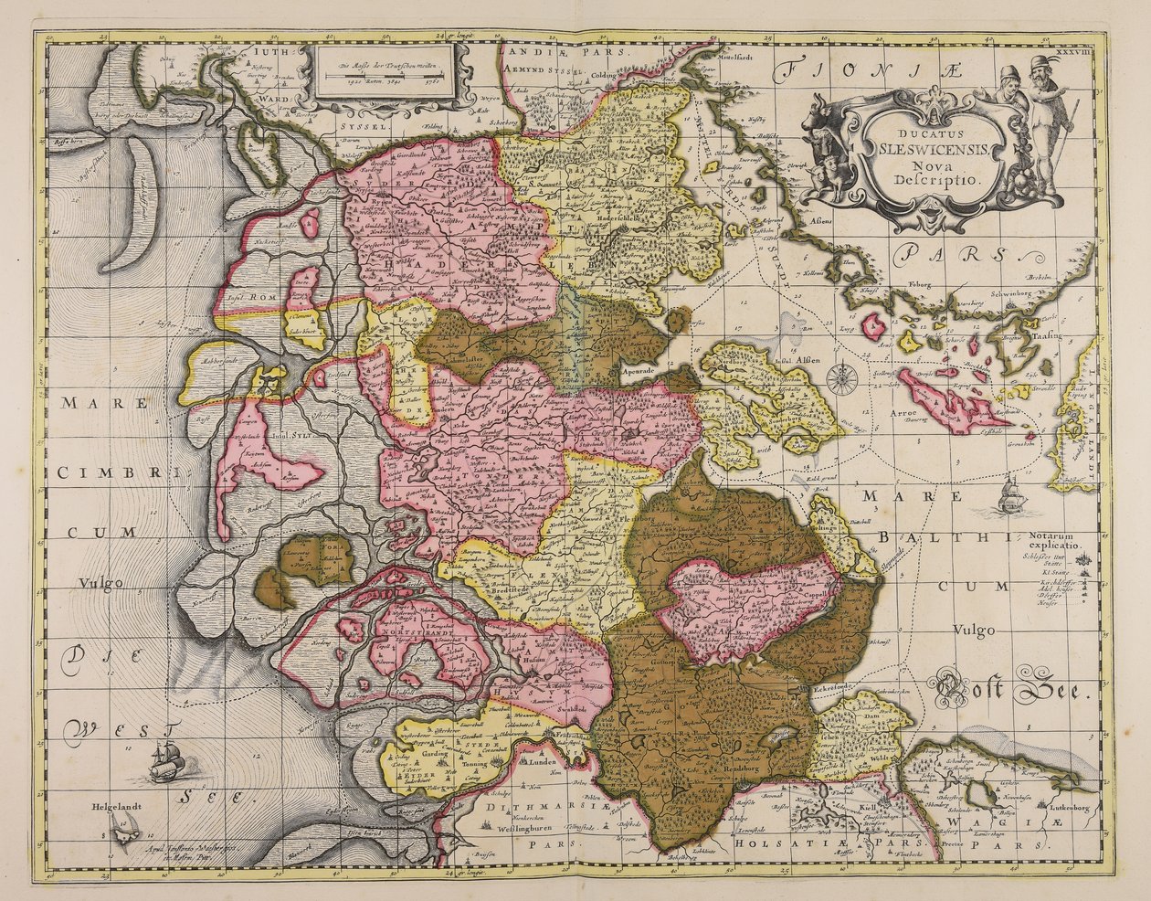 Ducatus Sleswicensis nova descriptio od Unbekannter Künstler
