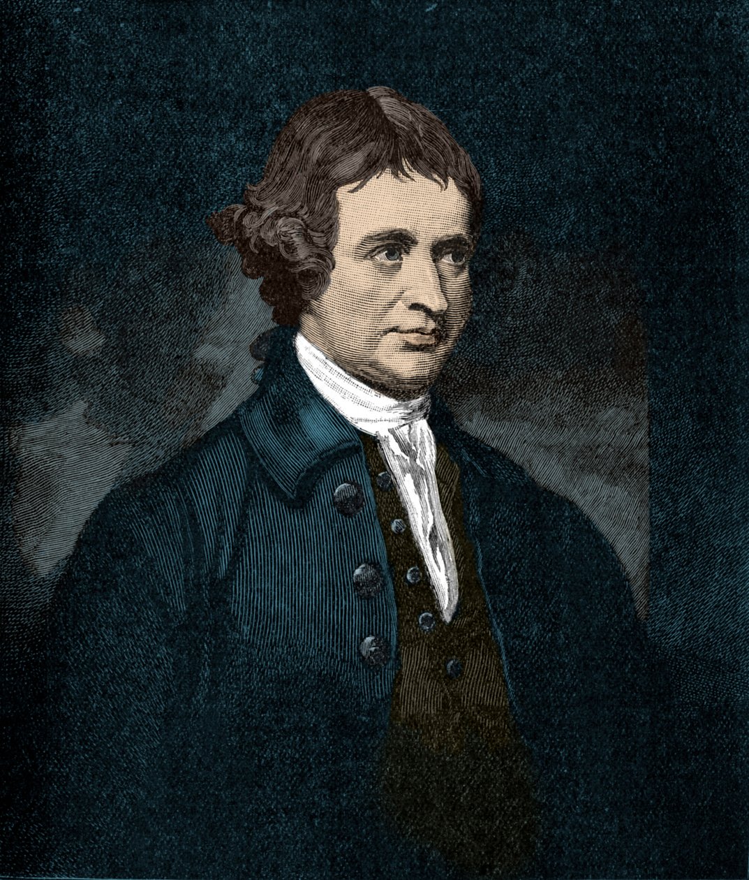 Edmund Burke - portrét od Unbekannter Künstler