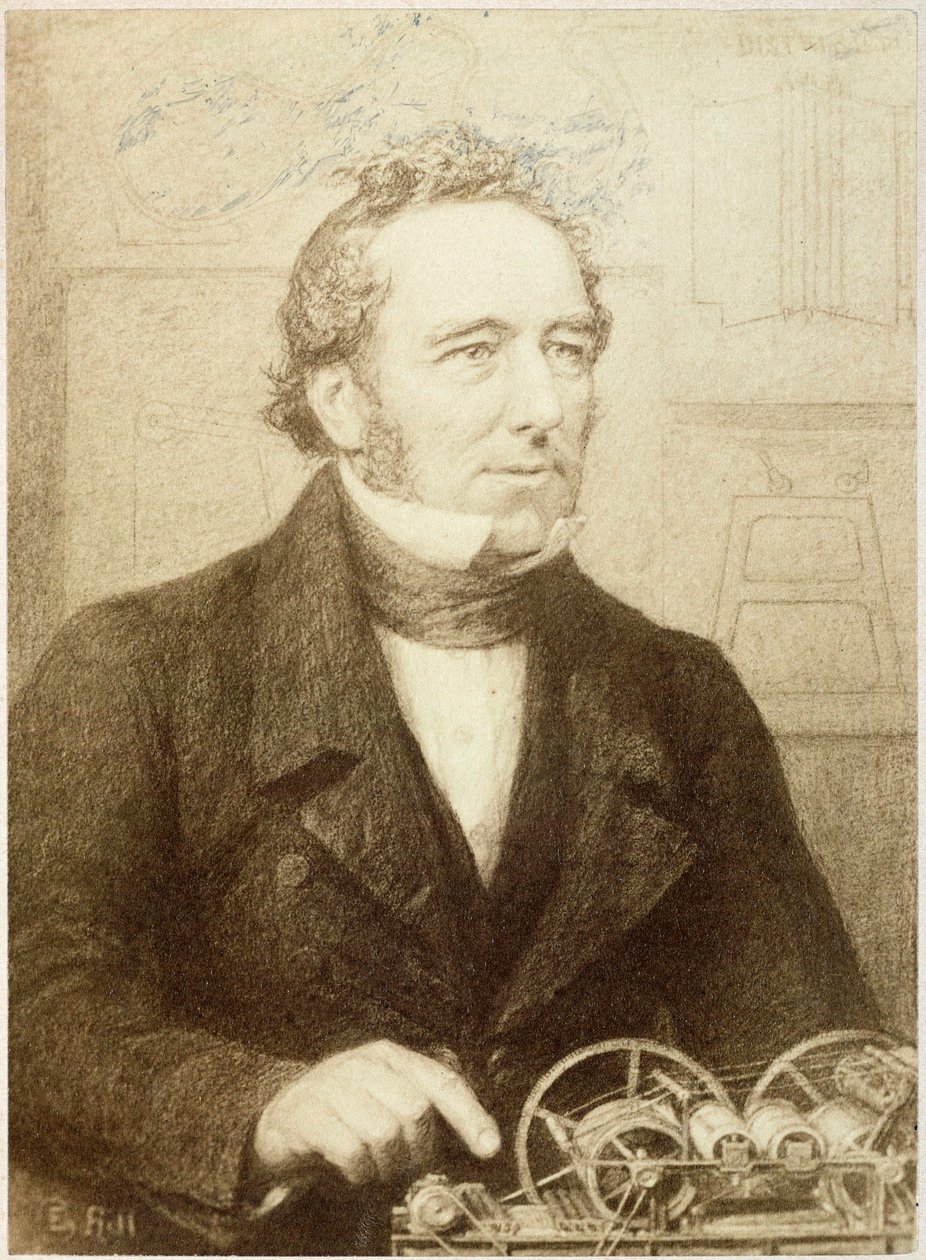 Edward Cowper, britský vynálezce, c 1830 od Unbekannt