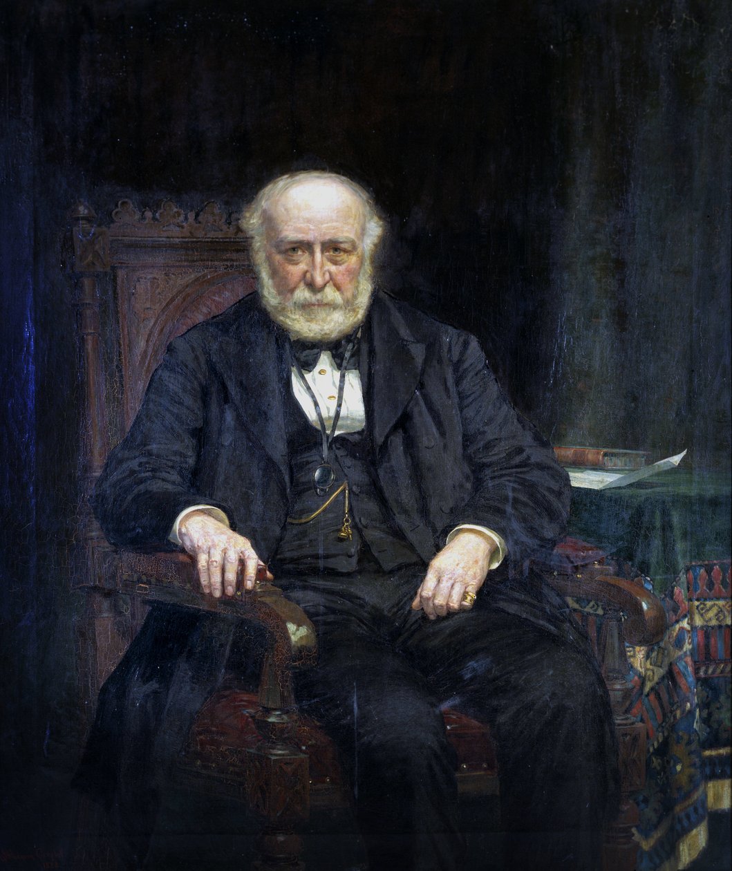 Edward Fletcher , britský inženýr, prosinec 1882 od Unbekannt