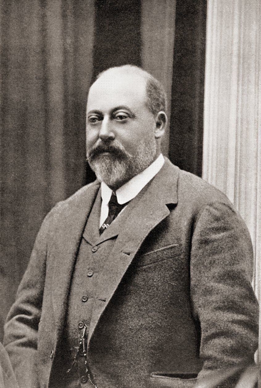 Edward VII, z Auld Acquaintance Another Reminiscences, publikované kolem roku 1929 (litho) od Unbekannt